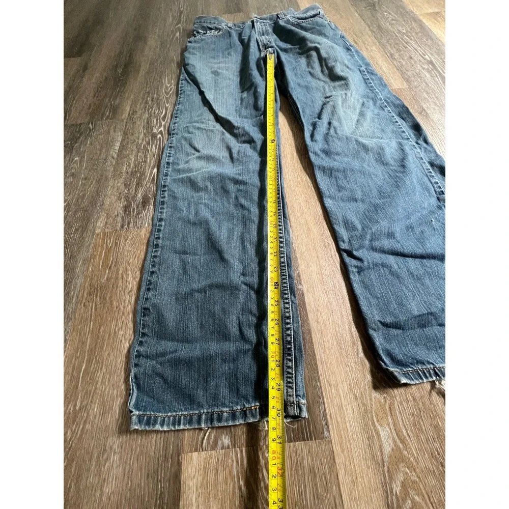 Levi's 559 Relaxed Straight Jeans Mens 34x32 Blue Denim Medium Wash Classic